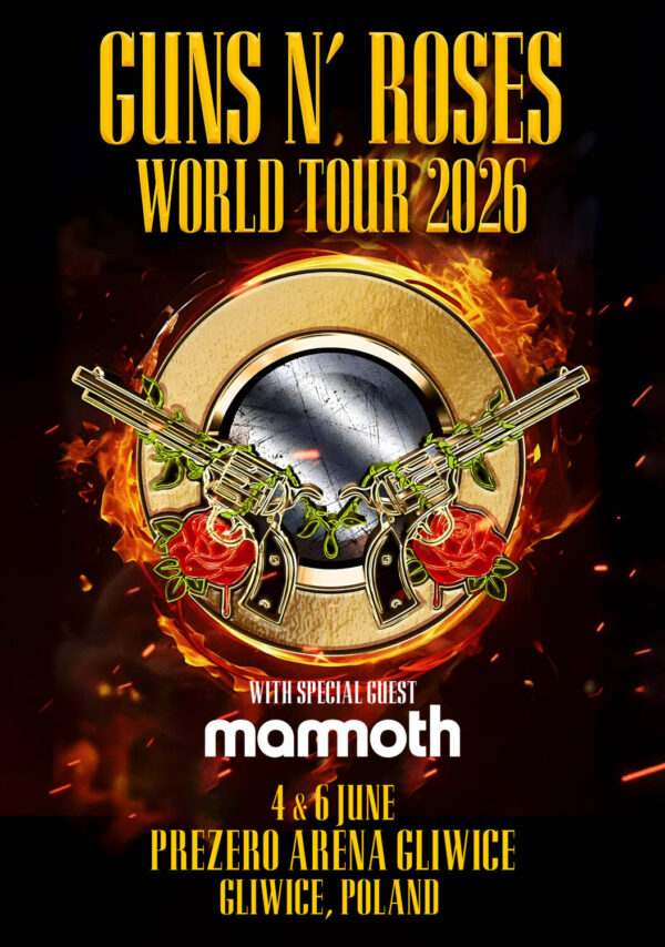 GUNS N ROSES World Tour 2026 Live GLIWICE PreZero Arena Gliwice Poster Print