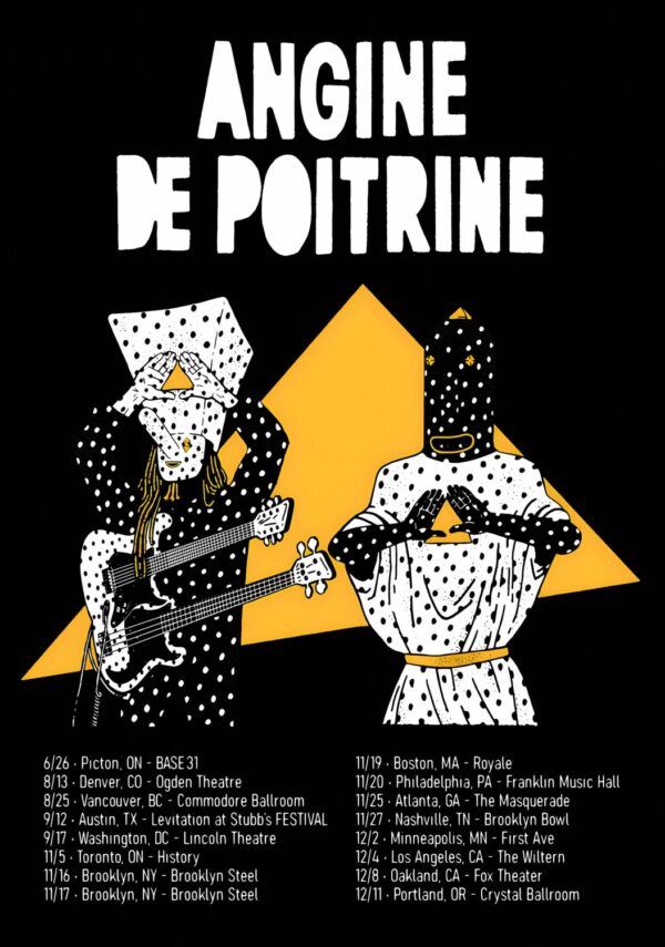 ANGINE DE POITRINE Vol. II 2026 North American Tour Poster Print