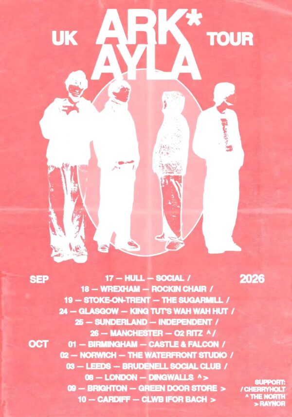 ARKAYLA Run Kid Live 2026 UK Tour Poster