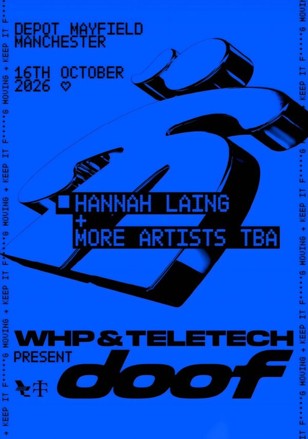 HANNAH LAING Stomp Your Feet 2026 Tour MANCHESTER Depot Mayfield Poster