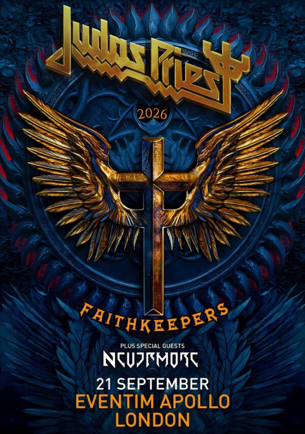 JUDAS PRIEST Faithkeepers 2026 Tour LONDON Eventim Apollo Poster
