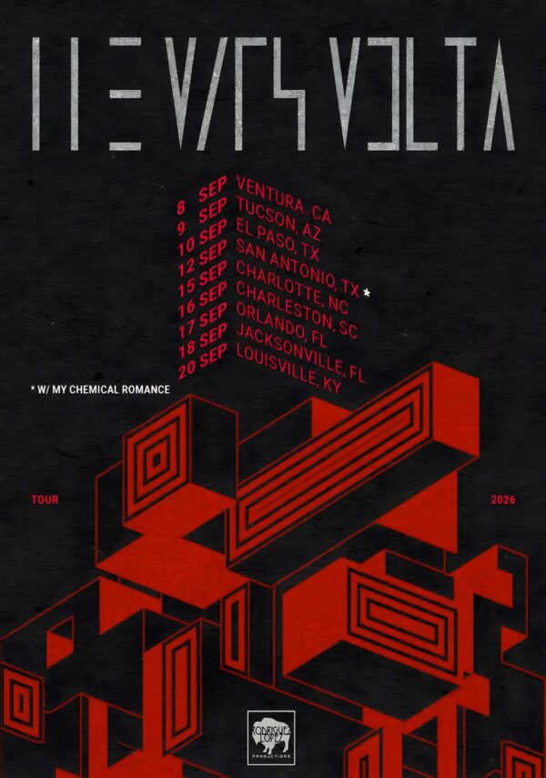 MARS VOLTA Lucro Sucio 2026 North American Tour Poster