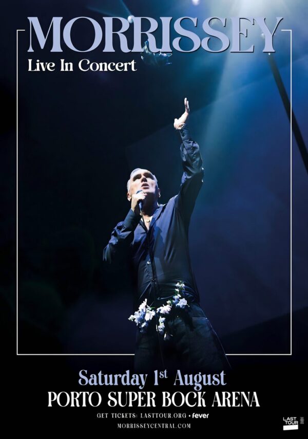 MORRISSEY Notre-Dame Live 2026 Tour PORTO Super Bock Arena Poster