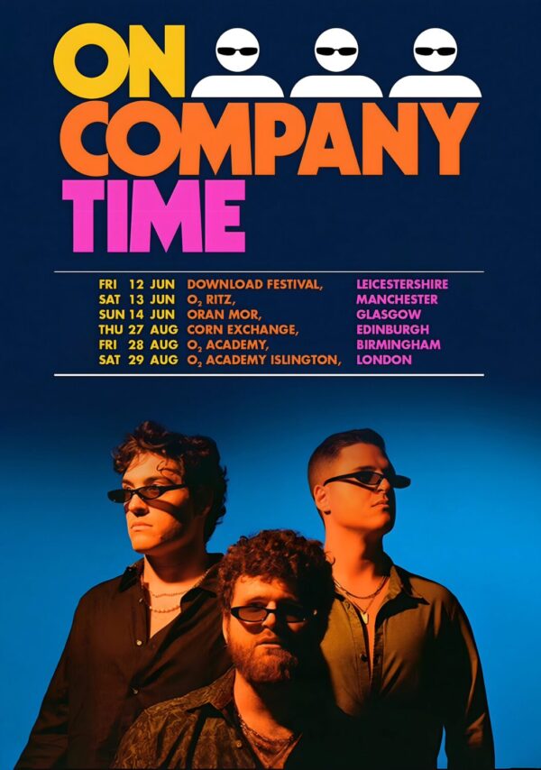 ON COMPANY TIME (OCT) Live Summer 2026 UK Tour Poster