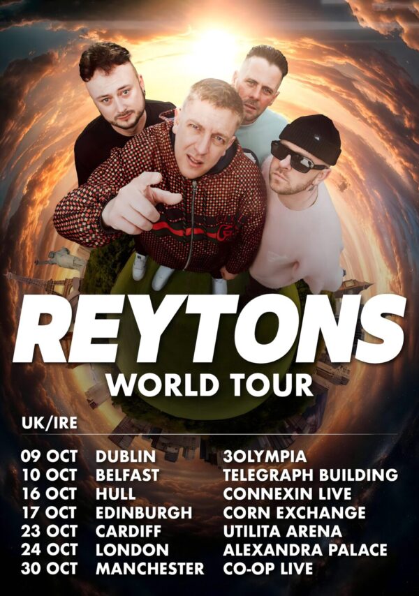 REYTONS Roll The Dice 2026 UK Tour Poster