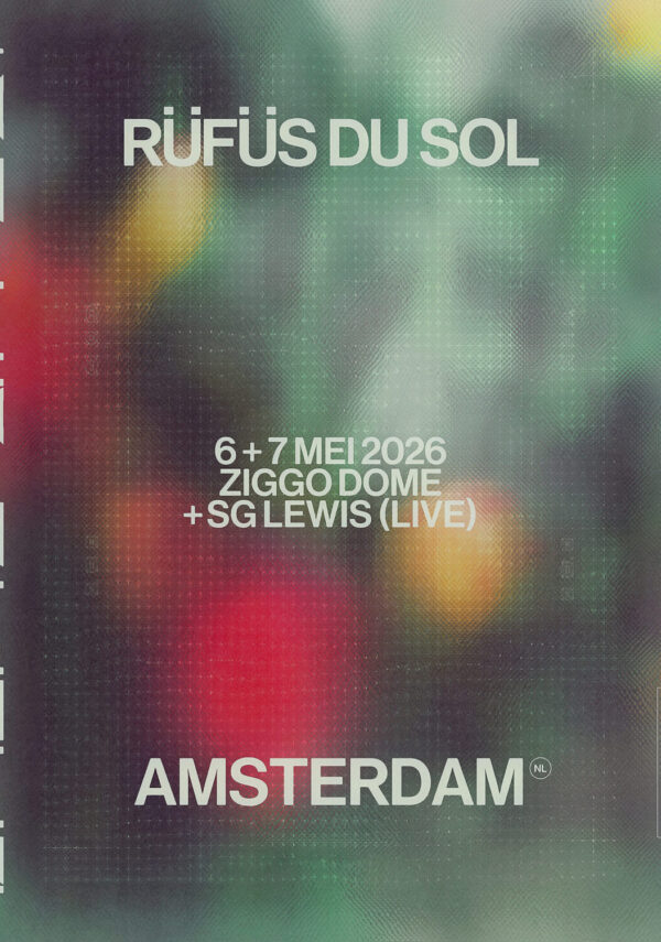 RÜFÜS DU SOL Inhale / Exhale 2026 Tour AMSTERDAM Ziggo Dome Poster Print