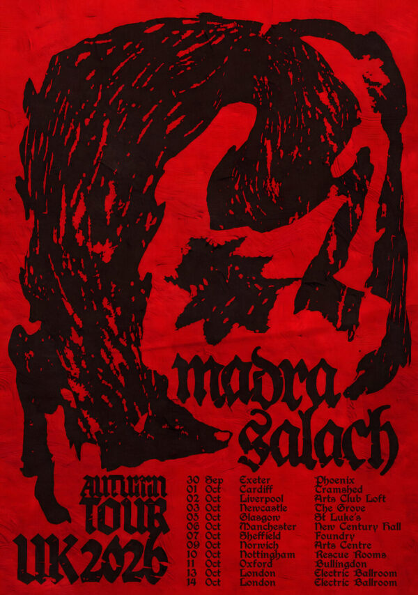 MADRA SALACH It's a Hell of an Age 2026 UK Tour Poster