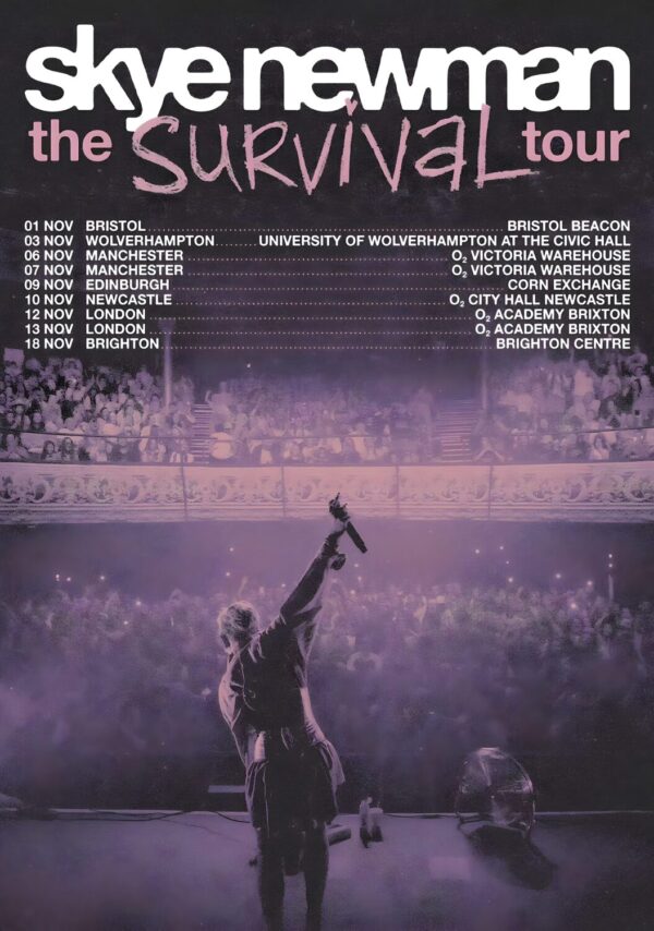 SKYE NEWMAN The Survival 2026 UK Tour Poster