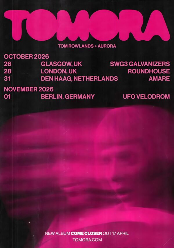 TOMORA Come Closer 2026 UK & Europe Tour Poster Print