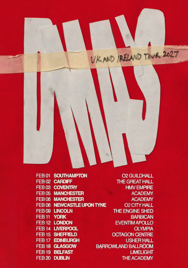 DMA'S (band) 2026 UK Tour Poster Print
