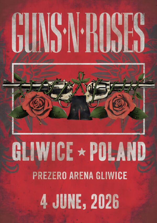 GUNS N ROSES World Tour 2026 Live GLIWICE PreZero Arena Gliwice Poster Print