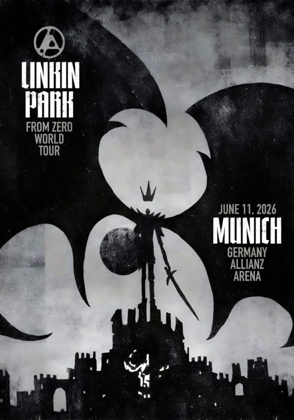 LINKIN PARK From Zero 2026 Tour MUNCIH Allianz Arena - June 11 2026 Poster Print
