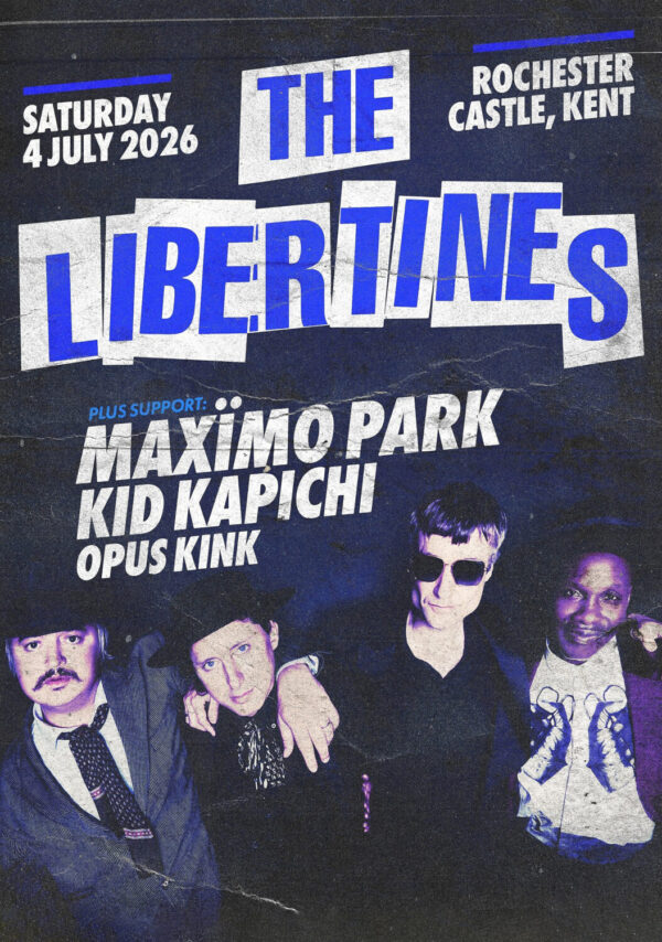 THE LIBERTINES Live 2026 Tour ROCHESTER Castle Poster Print