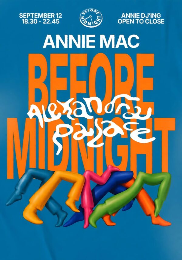 ANNIE MAC Before Midnight 2026 Tour LONDON Alexandra Palace Poster