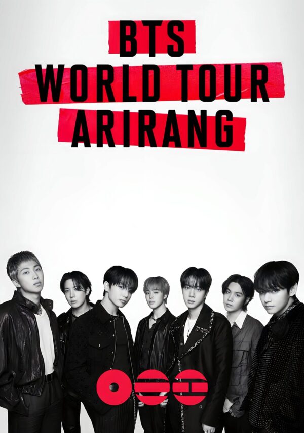 BTS Arirang 2026 World Tour Poster