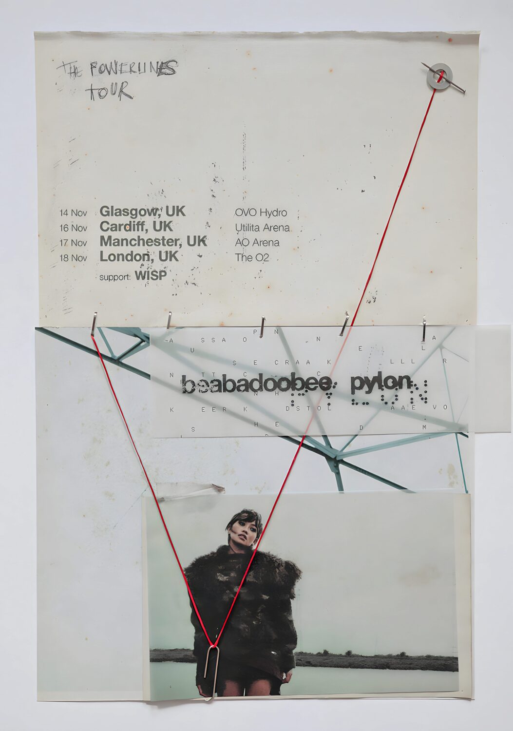 BEABADOOBEE Pylon 2026 UK Arena Tour Poster
