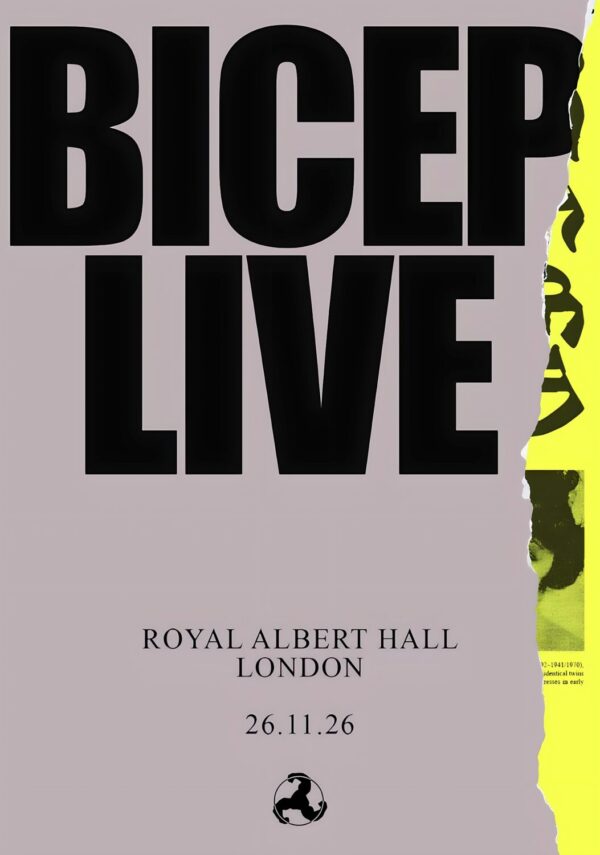 BICEP Chroma 000 Live 2026 Tour LONDON Royal Albert Hall Poster