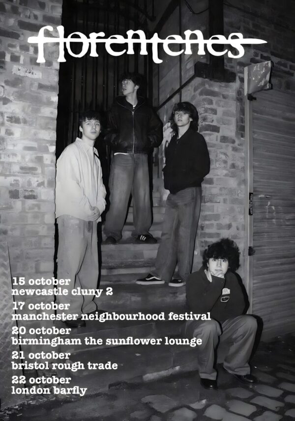 FLORENTENES Breaking News 2026 UK Tour Poster