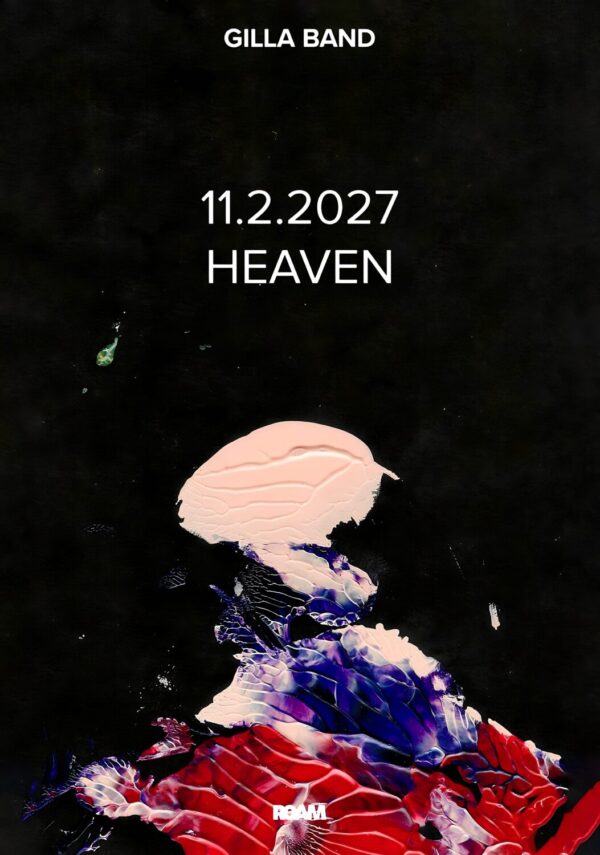 GILLA BAND Pugnello 2026 Tour LONDON Heaven Poster