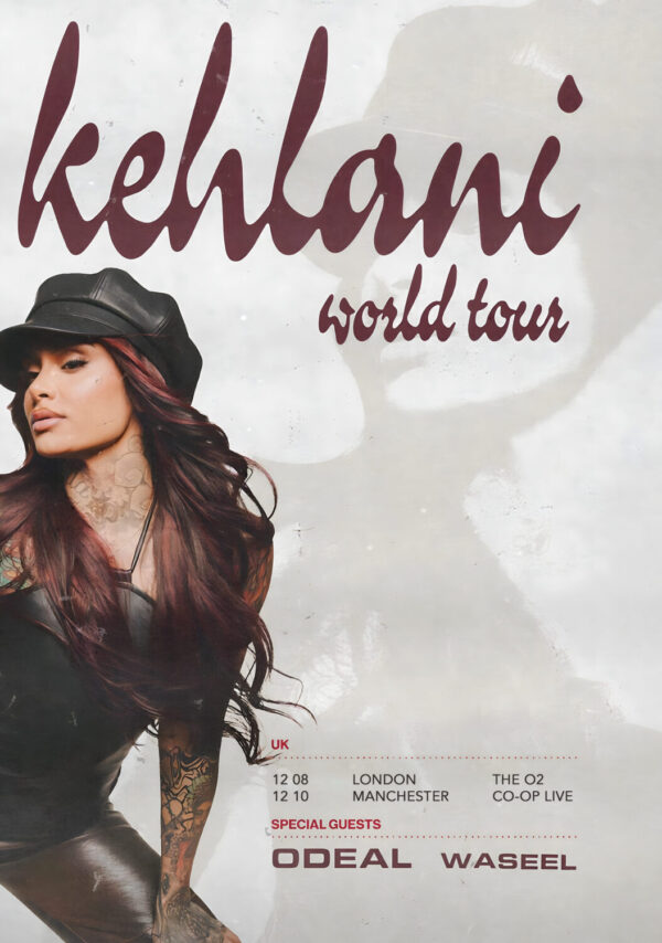 KEHLANI Live 2026 UK Tour LONDON - MANCHESTER Poster
