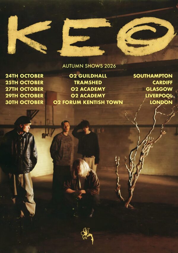 t A Smile On For Me 2026 UK Tour Poster