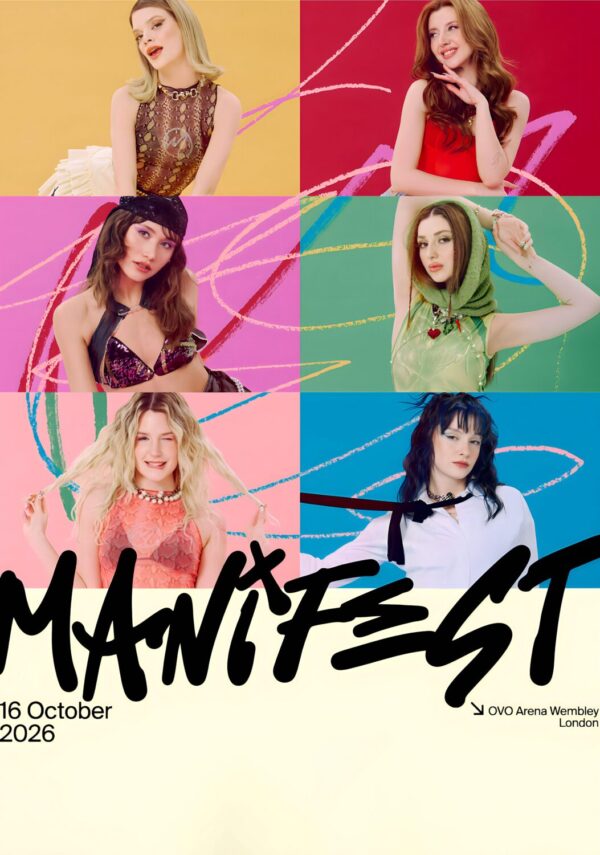 MANIFEST Manifestival 2026 UK Tour LONDON OVO Arena Wembley Poster