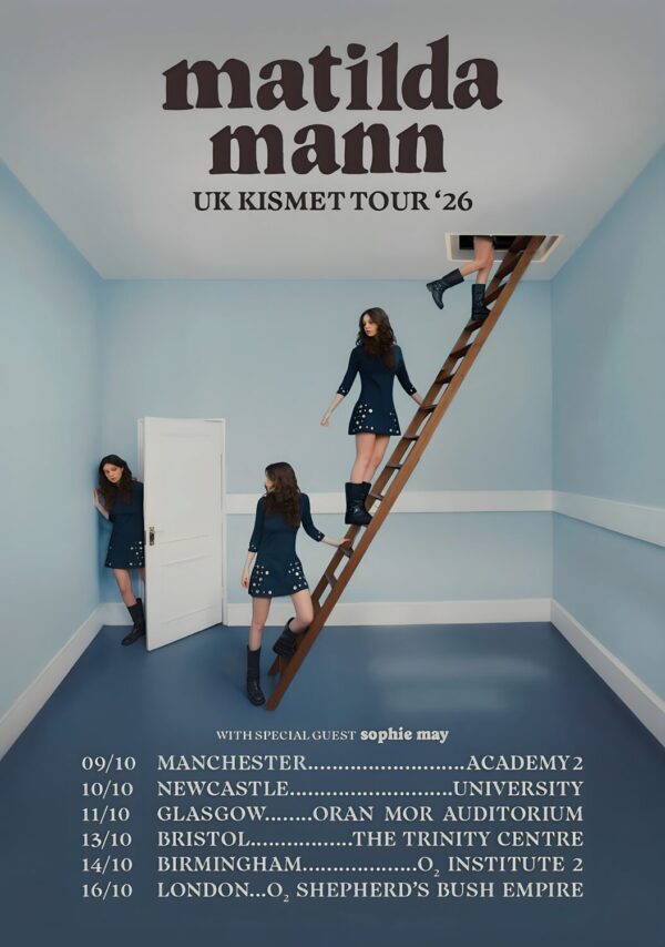 MATILDA MANN Make Up 2026 UK Tour Poster
