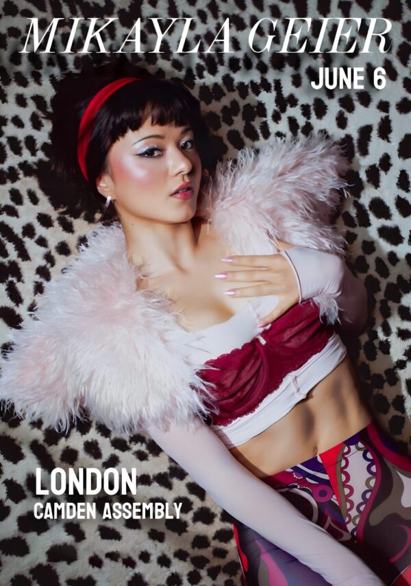 MIKAYLA GEIER Hot Pot 2026 UK Tour LONDON Camden Assembly Poster
