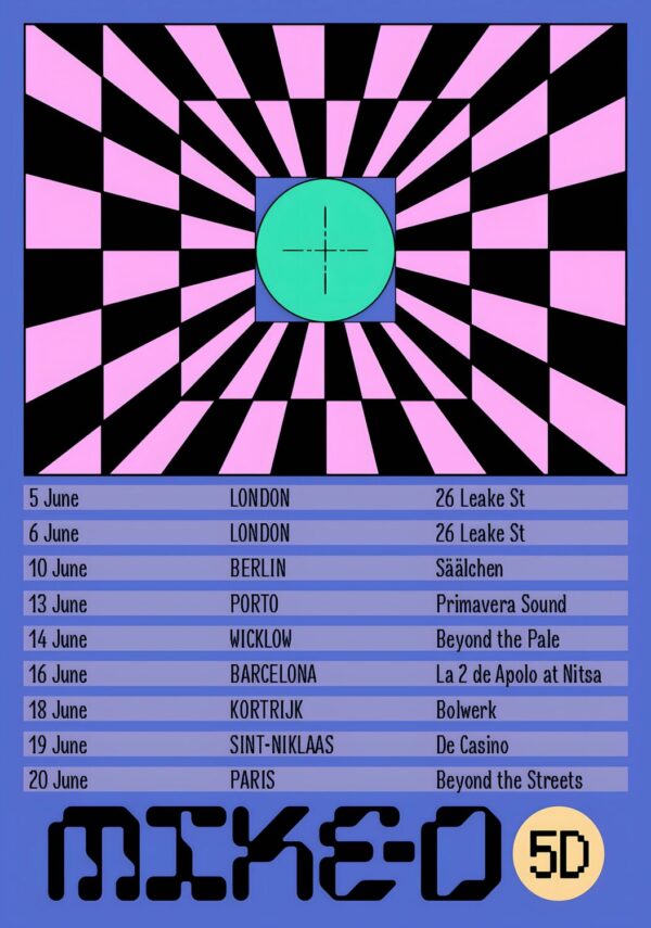 MIKE D (Beastie Boys) Thank You 2026 UK & Europe Tour Poster