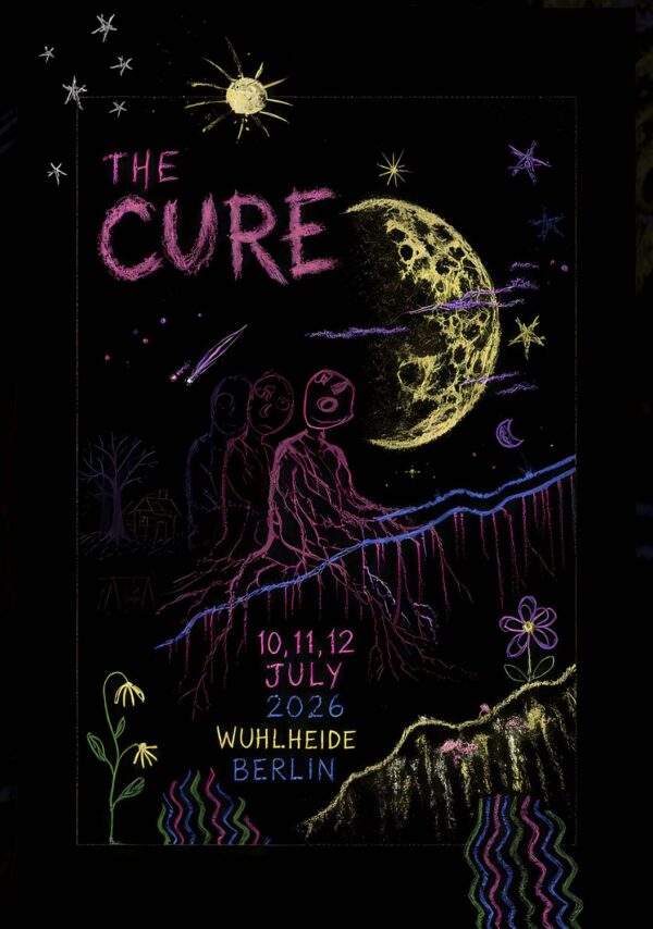 THE CURE Live Summer 2026 Tour BERLIN Wuhlheide Poster Print