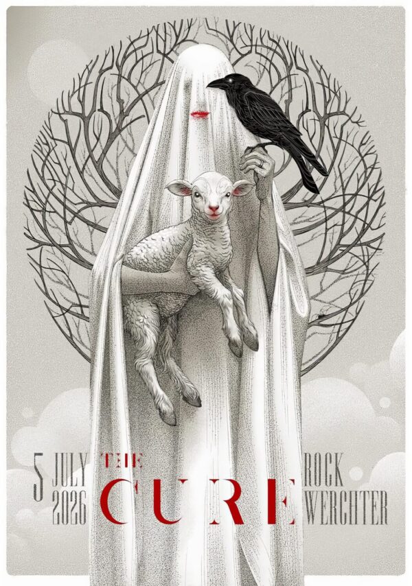 THE CURE Live Summer 2026 Tour ROCK WERCHTER Festival - 5 July 2026 Poster Print