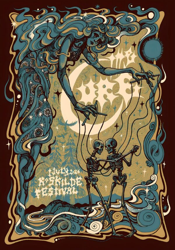 THE CURE Live Summer 2026 Tour ROCK WERCHTER Festival - 5 July 2026 Poster Print