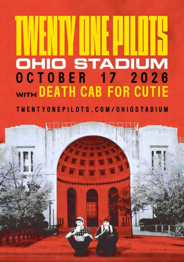TWENTY ONE PILOTS Breach 2026 Tour OHIO Stadium - 17 October 2026 Poster