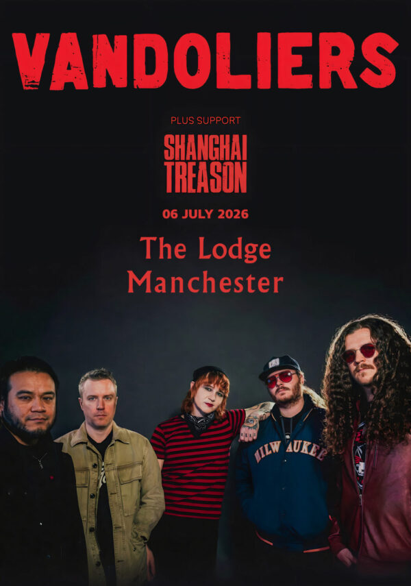 VANDOLIERS Afterglow 2026 UK Tour MANCHESTER Deaf Institute Lodge Poster Print
