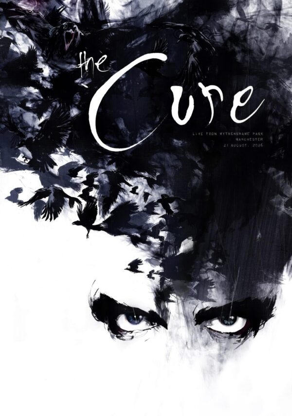 THE CURE Live Summer 2026 Tour MANCHESTER Wythenshawe Park - 21 August 2026 Poster Print