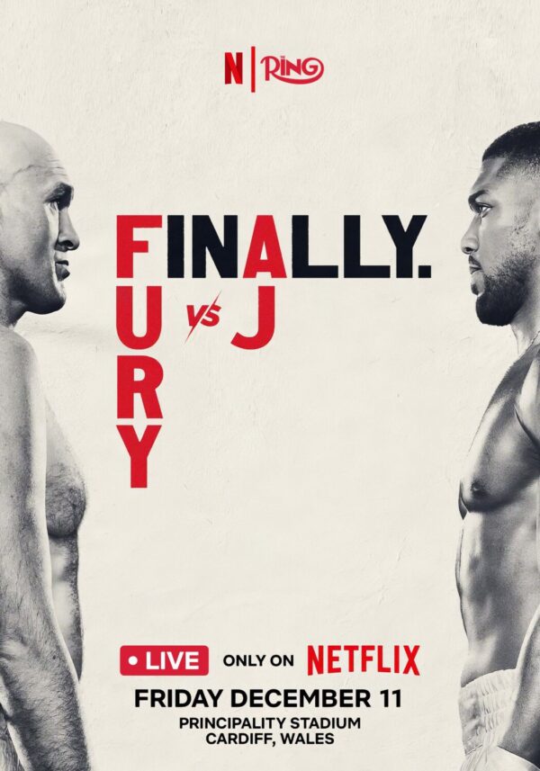 TYSON FURY vs. ANTHONY JOSHUA Finally 2026 Boxing Fight Poster Print