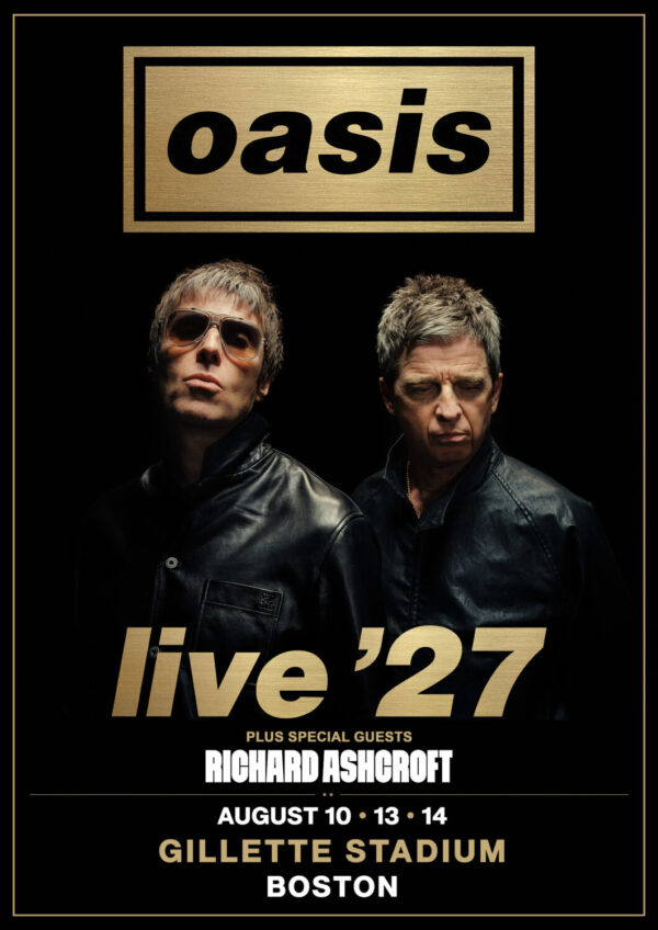 OASIS Live '27 Tour FOXBOROUGH Gillette Stadium - August 2027 Poster Print