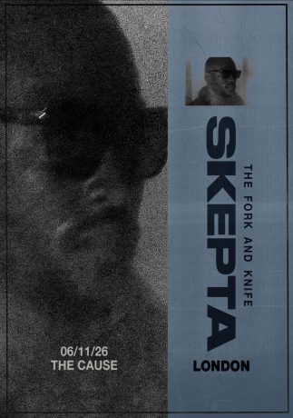 SKEPTA The Fork and Knife 2026 Tour LONDON The Cause Poster Print