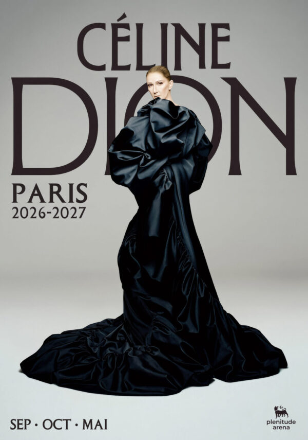CELINE DION Live PARIS Plenitude Arena 2026-2027 Tour Poster Print