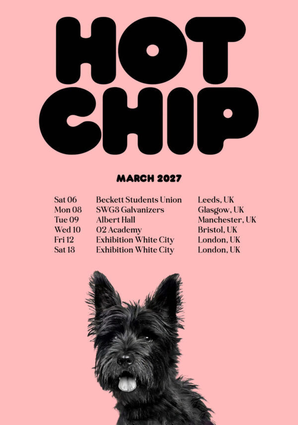 HOT CHIP A Long Way From Kansas 2027 UK Tour Poster Print