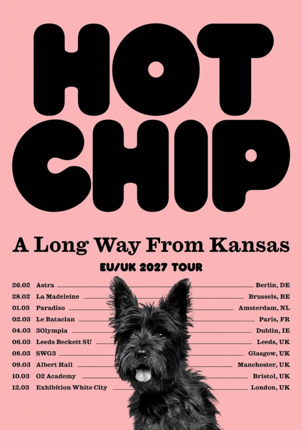 HOT CHIP A Long Way From Kansas 2027 UK & Europe Tour Poster Print