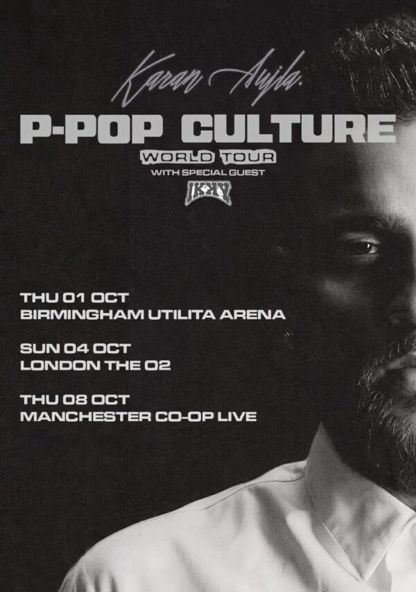 KARAN AUJLIA P-Pop Culture 2026 UK Arean Tour Poster Print