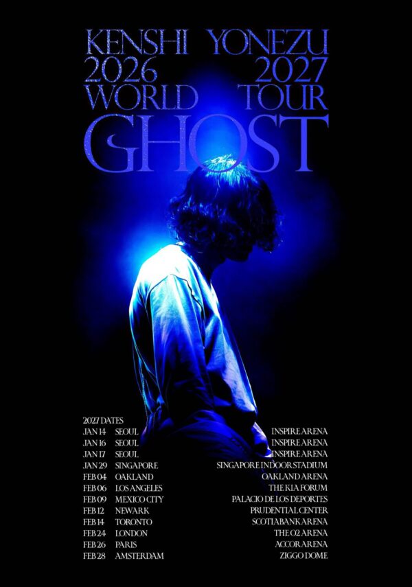 KENSHI YONEZU Ghost 2027 World Tour Poster Print