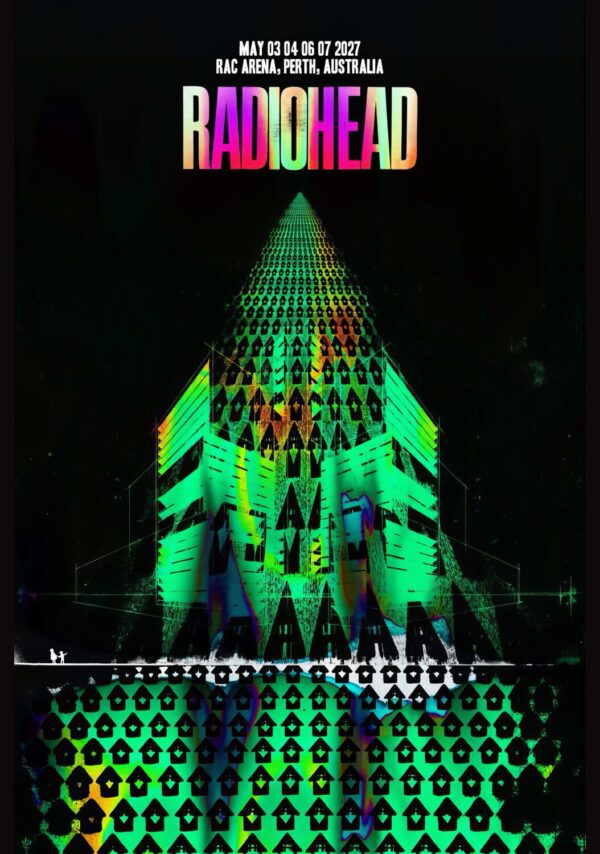 RADIOHEAD Live 2027 Australia Tour PERTH RAC Arena Poster Print