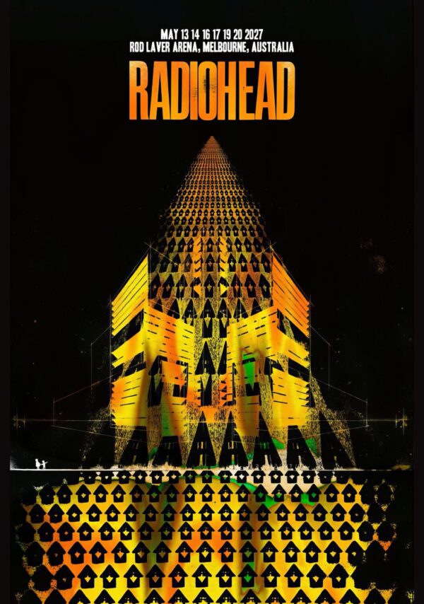 RADIOHEAD Live 2027 Australia Tour MELBOURNE Rod Laver Arena Poster Print