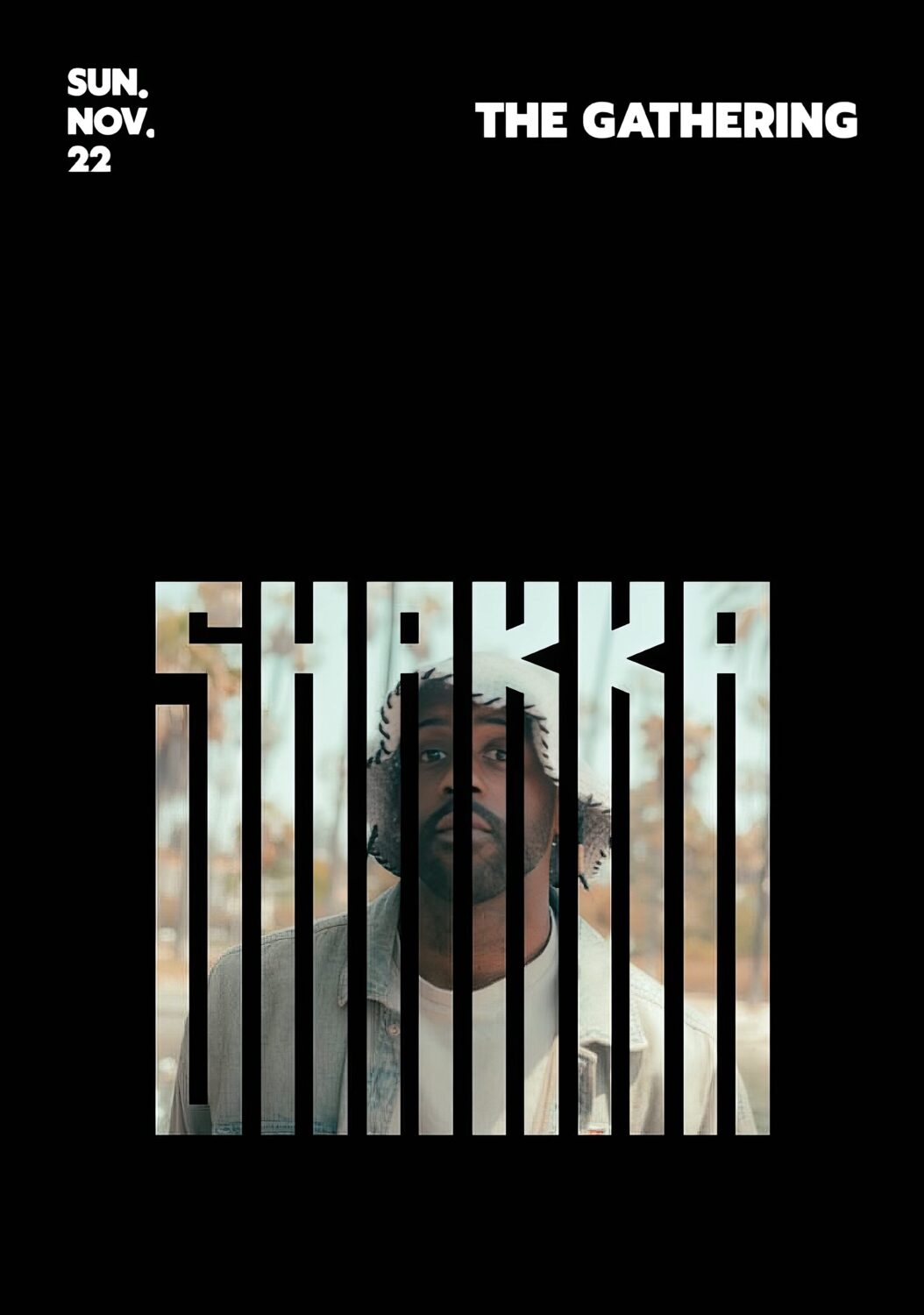 SHAKKA The Gathering 2026 Tour LONDON Village Underground Poster Print