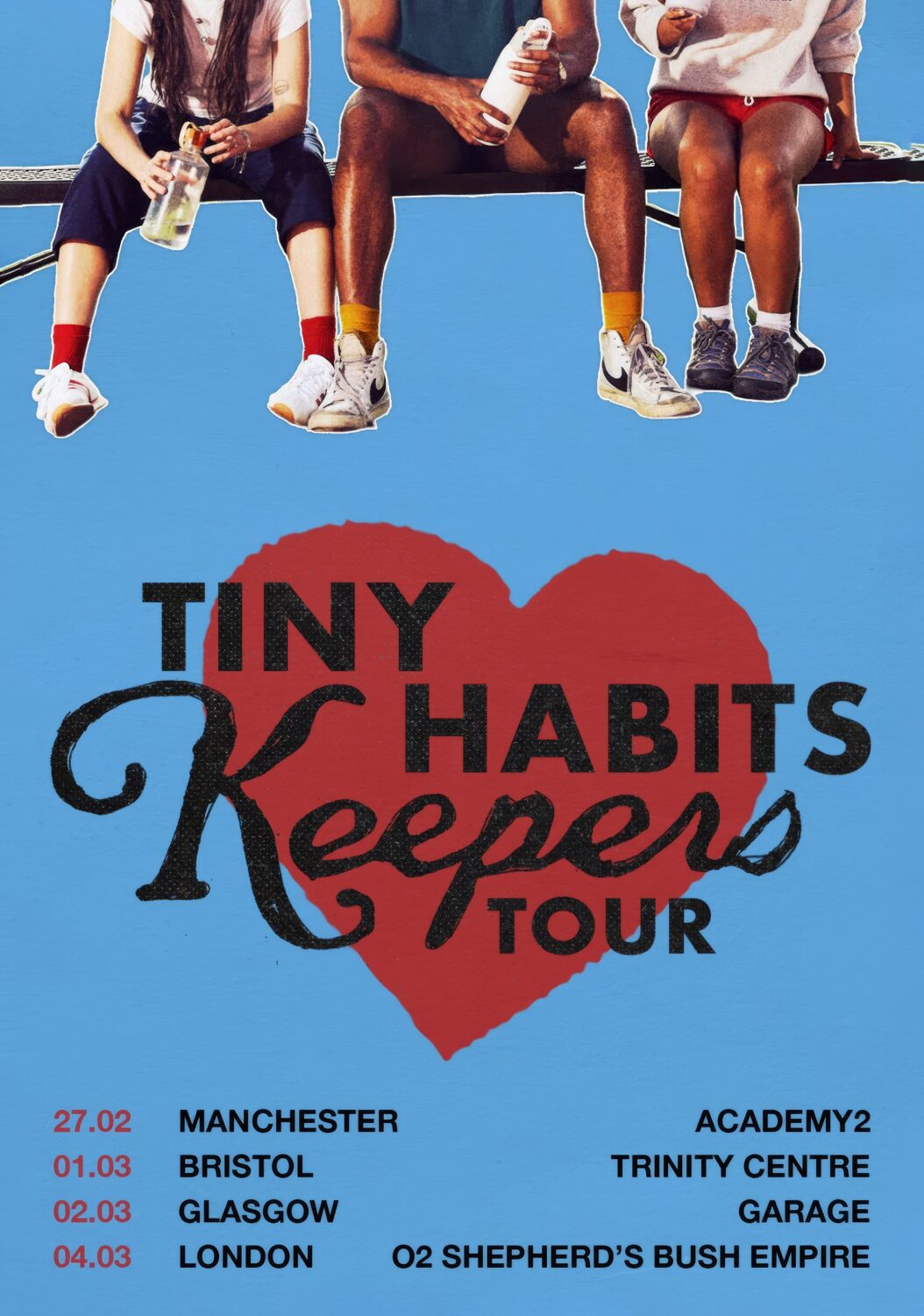 TINY HABITS Keepers 2027 UK Tour Poster Print