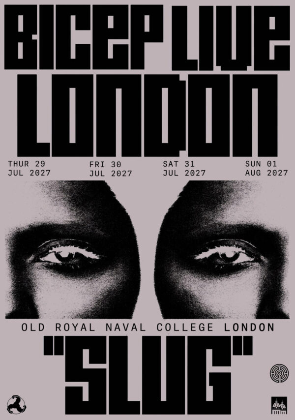 BICEP Live SLUG 2027 Tour LONDON Old Royal Navel College Poster Print