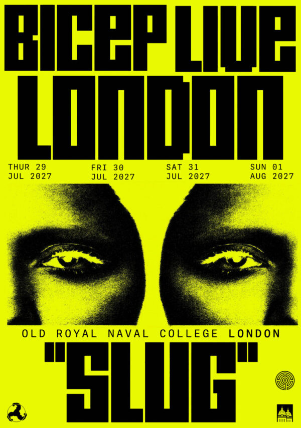 BICEP Live SLUG 2027 Tour LONDON Old Royal Navel College Poster Print