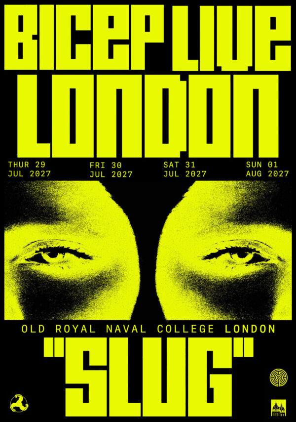 BICEP Live SLUG 2027 Tour LONDON Old Royal Navel College Poster Print